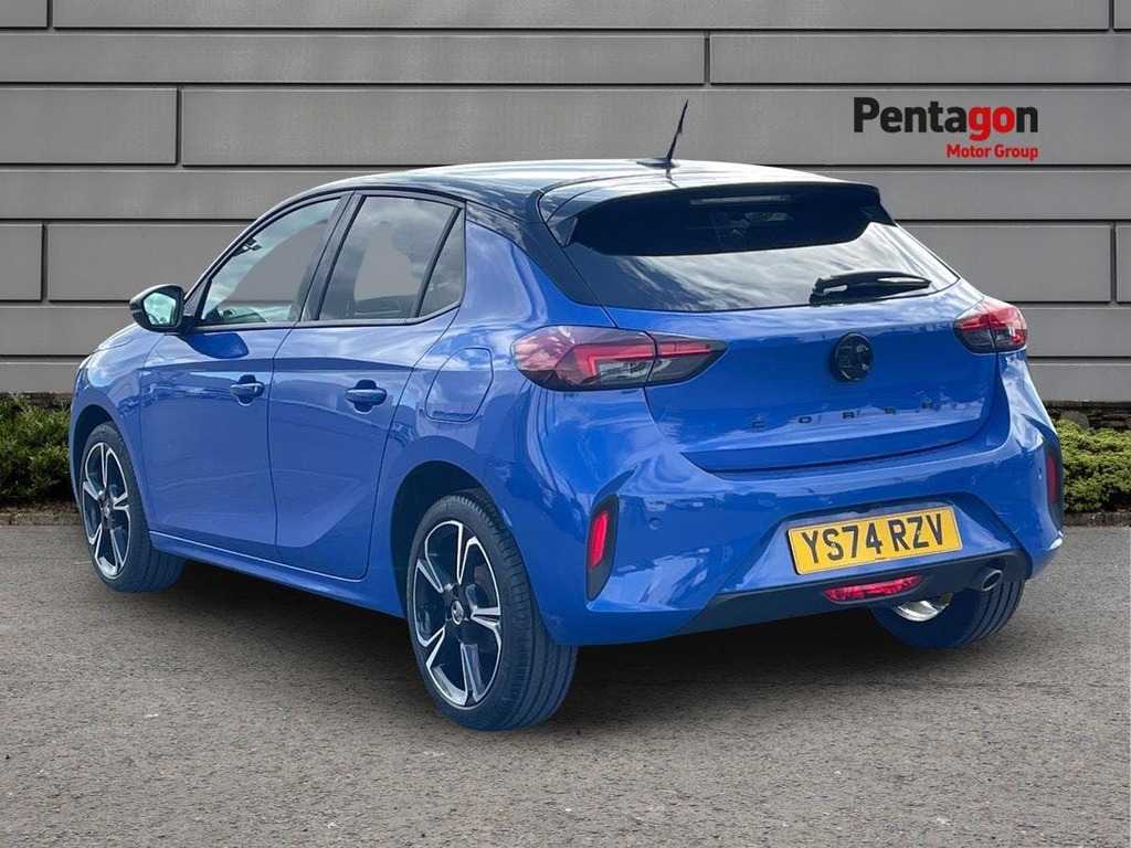 Vauxhall Corsa 1.2 Turbo Gs Hatchback Euro 6 S YS74RZV Blue #2