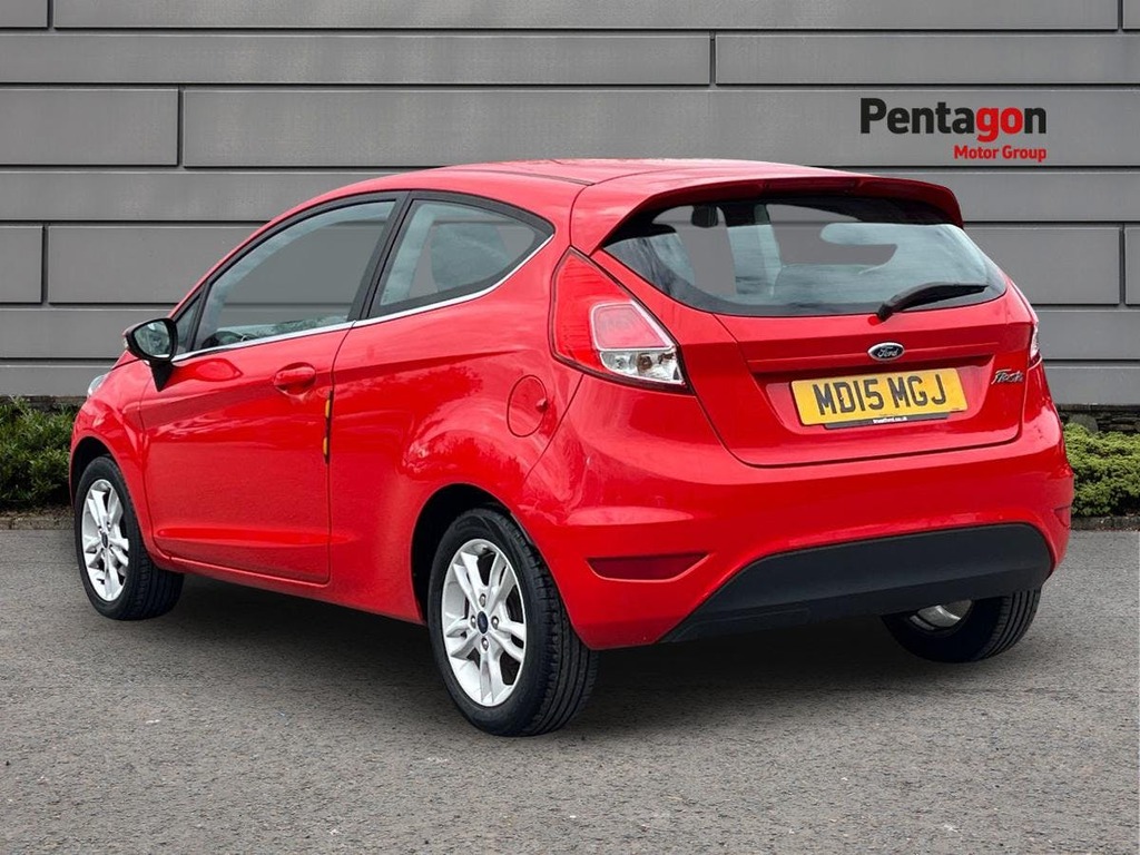Ford Fiesta 1.25 Zetec Hatchback Euro 6 82 MD15MGJ Red #2