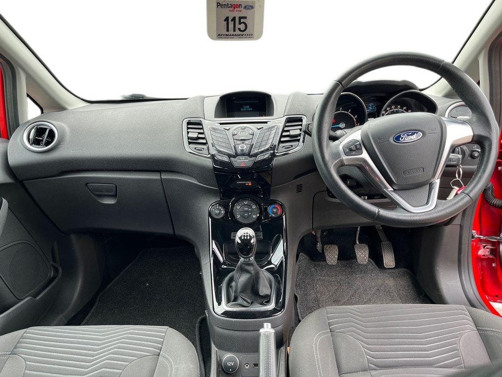 Ford Fiesta 1.25 Zetec Hatchback Euro 6 82 MD15MGJ Red #6