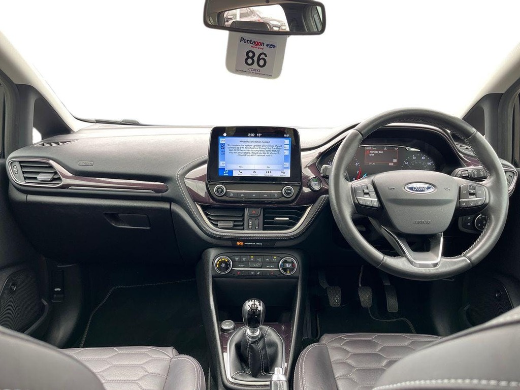 Ford Fiesta 1.0T Ecoboost Gpf Vignale Hatchback Man MV19AJX Black #6