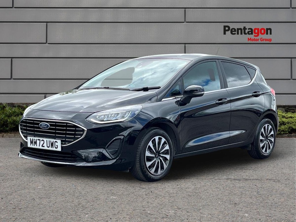 Ford Fiesta 1.0T Ecoboost Titanium Hatchback MM72UWG Black #3