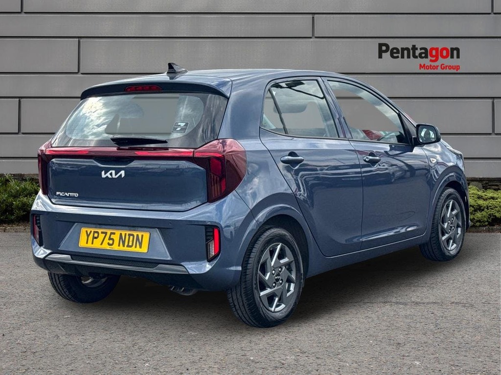 Kia Picanto 1.0 Pure Hatchback Euro 6 Ss YP75NDN Blue #4