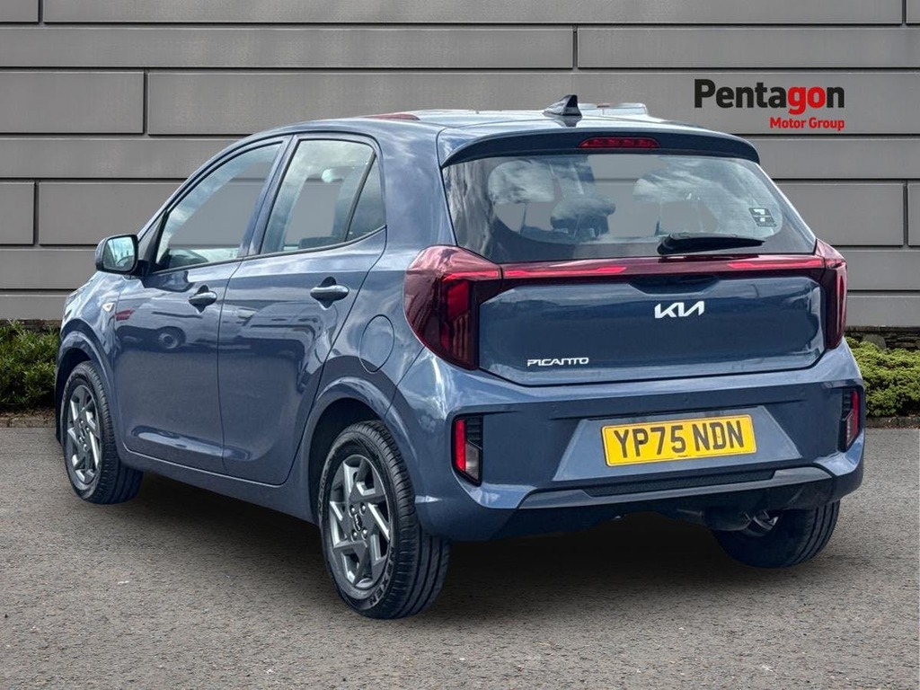 Kia Picanto 1.0 Pure Hatchback Euro 6 Ss YP75NDN Blue #2