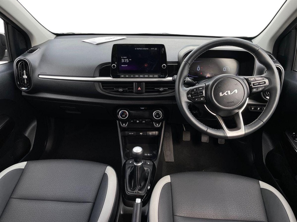 Kia Picanto 1.0 3 Hatchback Euro 6 Ss 62 YS25OTB Black #6