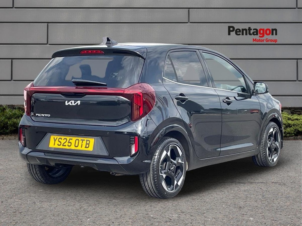 Kia Picanto 1.0 3 Hatchback Euro 6 Ss 62 YS25OTB Black #4