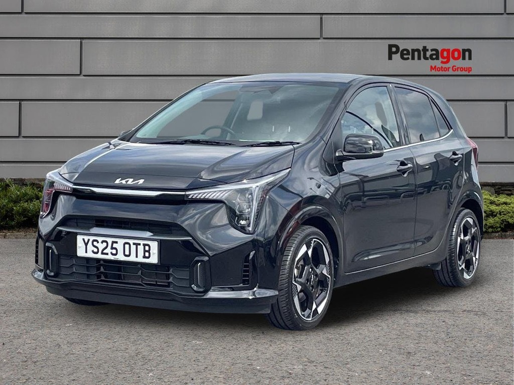 Kia Picanto 1.0 3 Hatchback Euro 6 Ss 62 YS25OTB Black #3