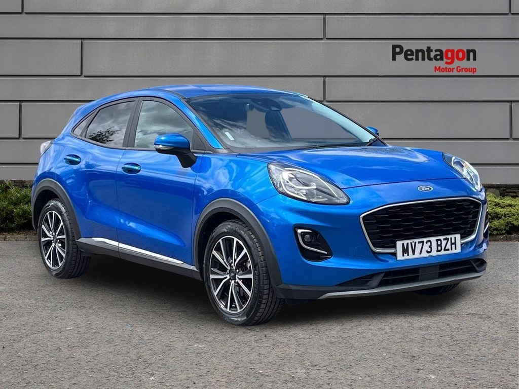 Ford Puma 1.0T Ecoboost Mhev Titanium Suv Hybrid Blue