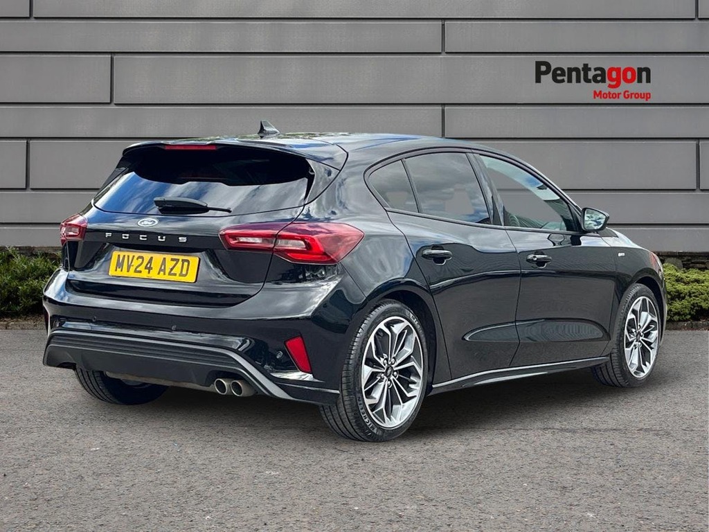 Ford Focus 1.0T Ecoboost Mhev St Line X Hatchback MV24AZD Black #4