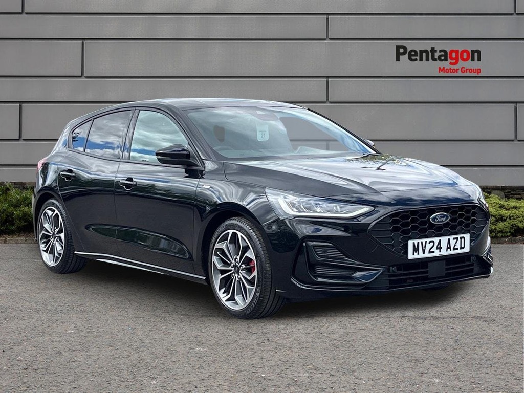 Ford Focus 1.0T Ecoboost Mhev St Line X Hatchback Black