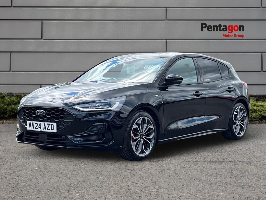 Ford Focus 1.0T Ecoboost Mhev St Line X Hatchback MV24AZD Black #3