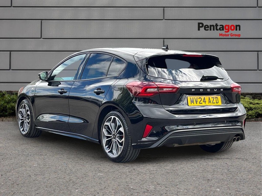 Ford Focus 1.0T Ecoboost Mhev St Line X Hatchback MV24AZD Black #2