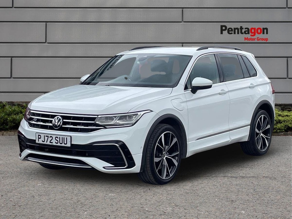 Volkswagen Tiguan 1.4 Tsi 13Kwh R Line Suv Plug In Hybrid PJ72SUU White #3