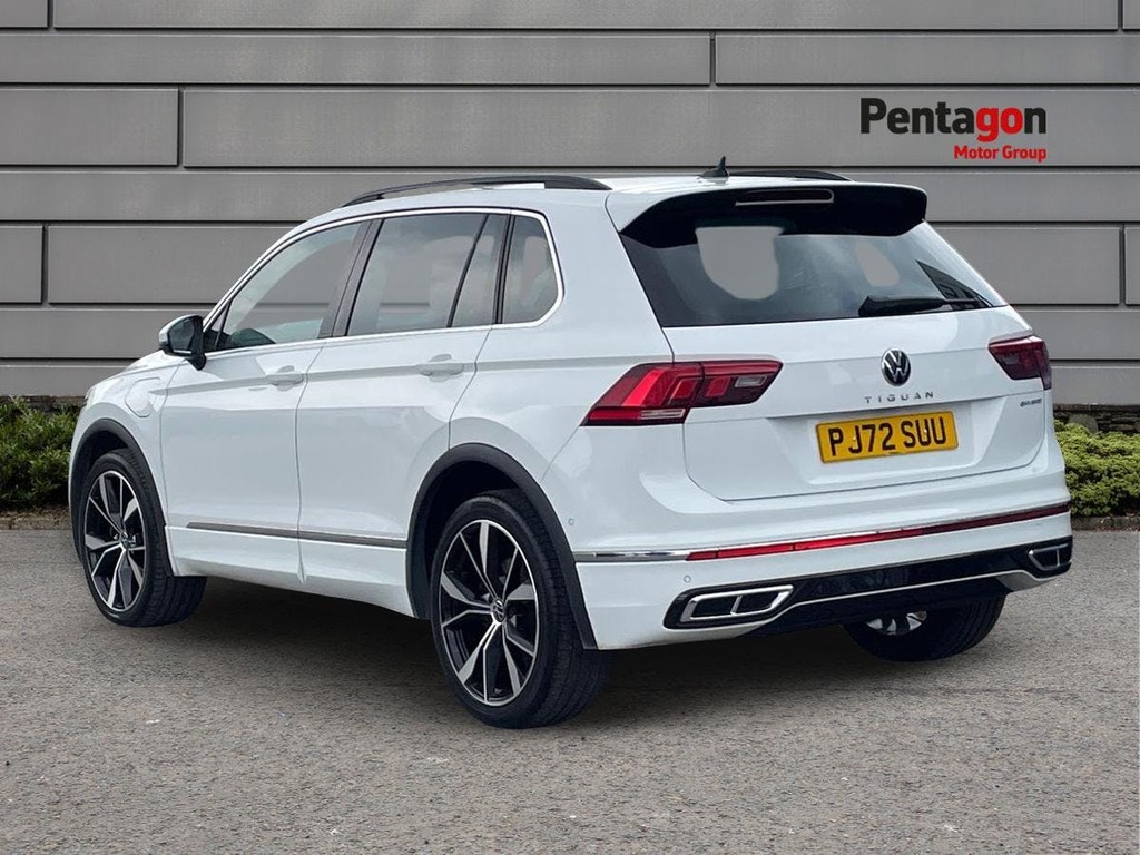 Volkswagen Tiguan 1.4 Tsi 13Kwh R Line Suv Plug In Hybrid PJ72SUU White #2