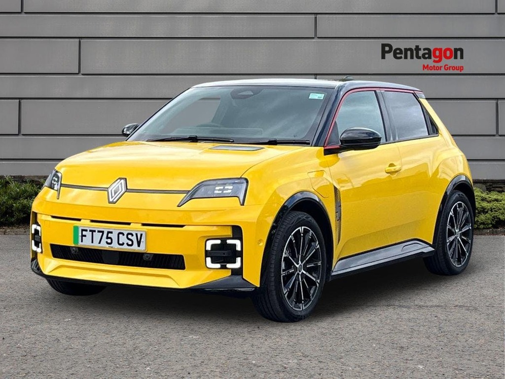 Renault 5 E-Tech Comfort Range 52Kwh Iconic Five Plus Hatchback FT75CSV Black #3
