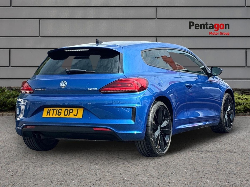 Volkswagen Scirocco 2.0 Tsi Bluemotion Tech R Line Hatchback Petro Blue #4