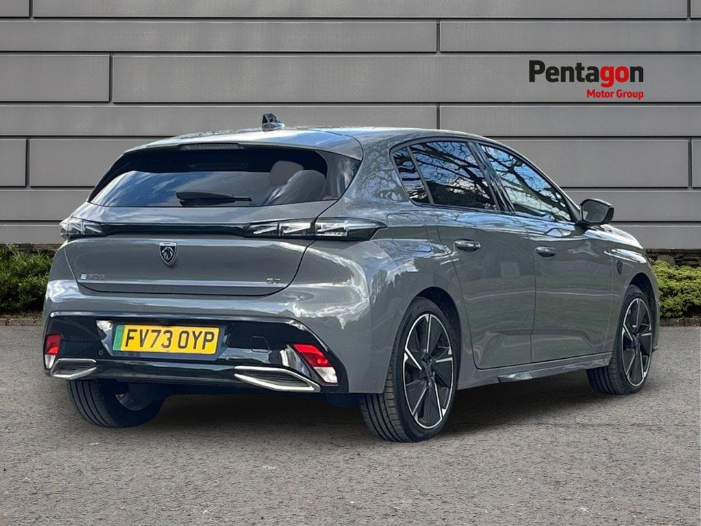Peugeot 308 54Kwh Gt Hatchback 156 Ps Grey #4
