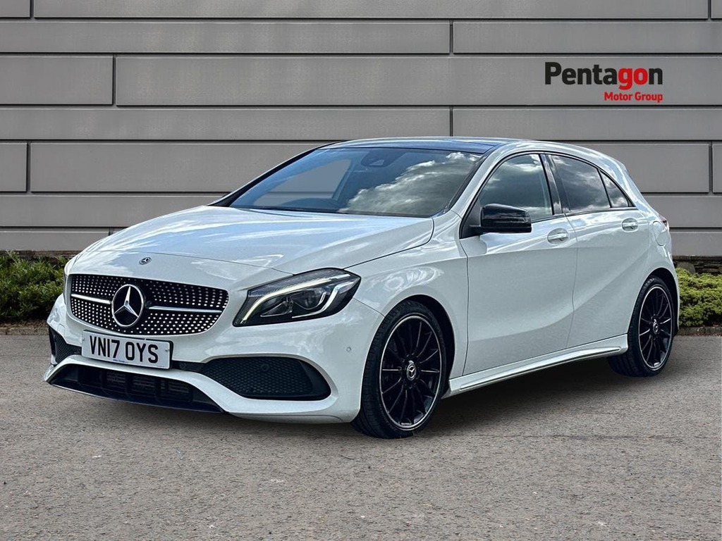 Mercedes-Benz A Class 1.6 A180 Amg Line Premium Plus Hatchback Pet VN17OYS White #3