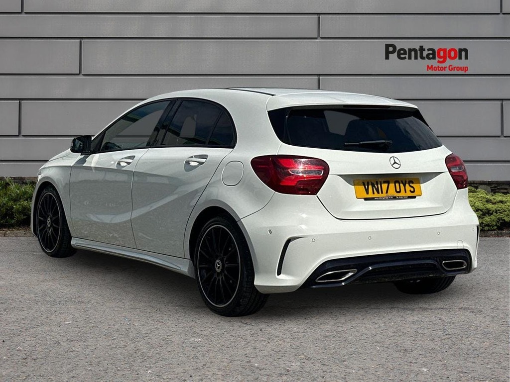 Mercedes-Benz A Class 1.6 A180 Amg Line Premium Plus Hatchback Pet VN17OYS White #2