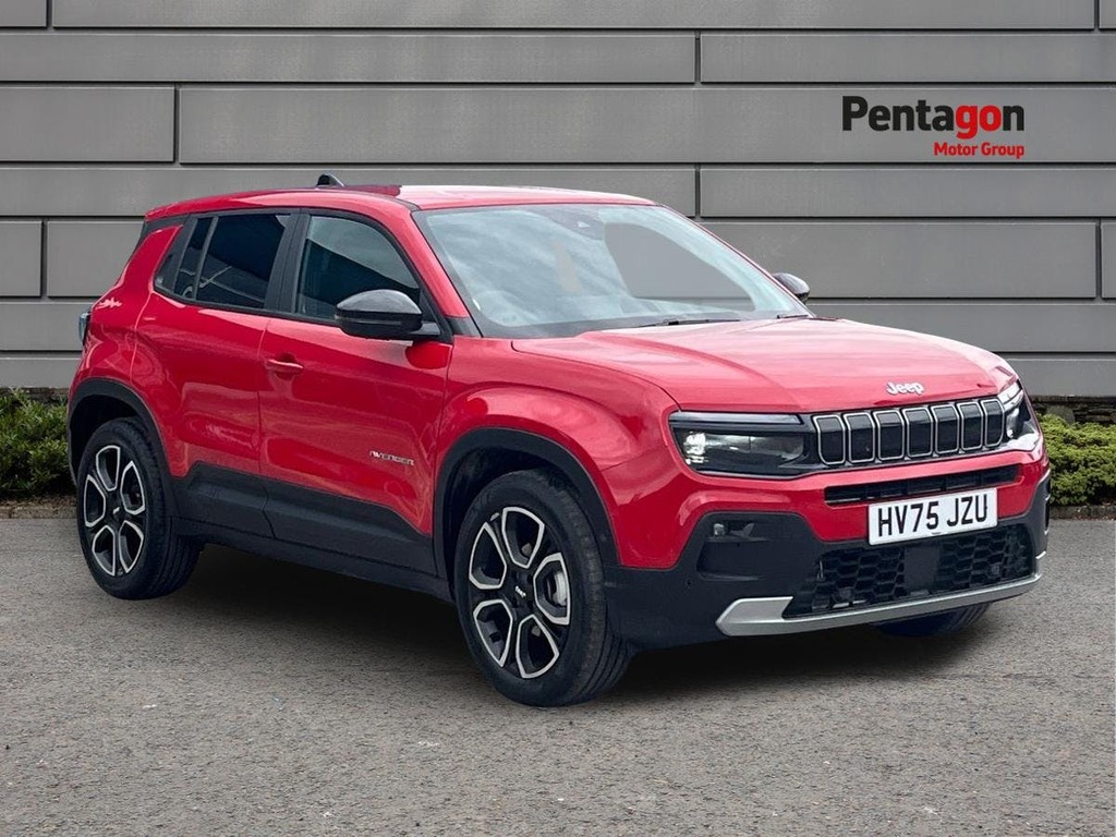 Jeep Avenger 1.2 Summit Suv Euro 6 Ss 100 Red