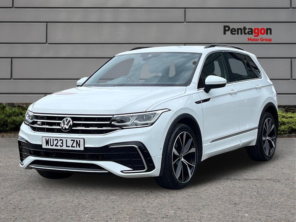 Volkswagen Tiguan 1.5 Tsi R Line Suv Dsg Euro 6 Ss 15 WU23LZN White #3