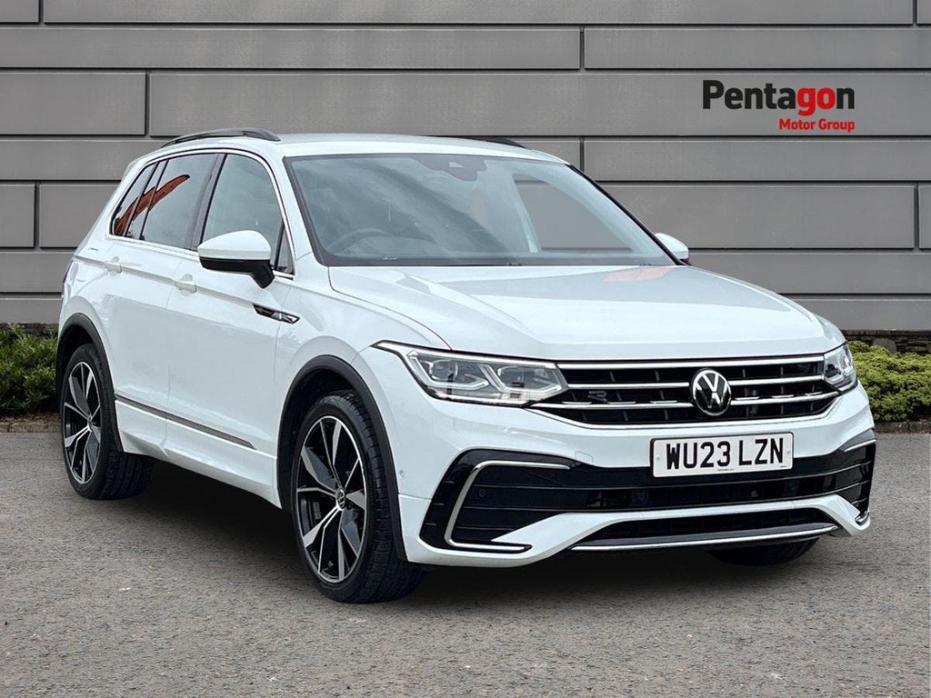 Volkswagen Tiguan 1.5 Tsi R Line Suv Dsg Euro 6 Ss 15 White