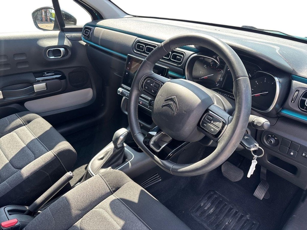 Citroen C3 1.2 Puretech Shine Plus Hatchback Eat6 CP72OGK Blue #5