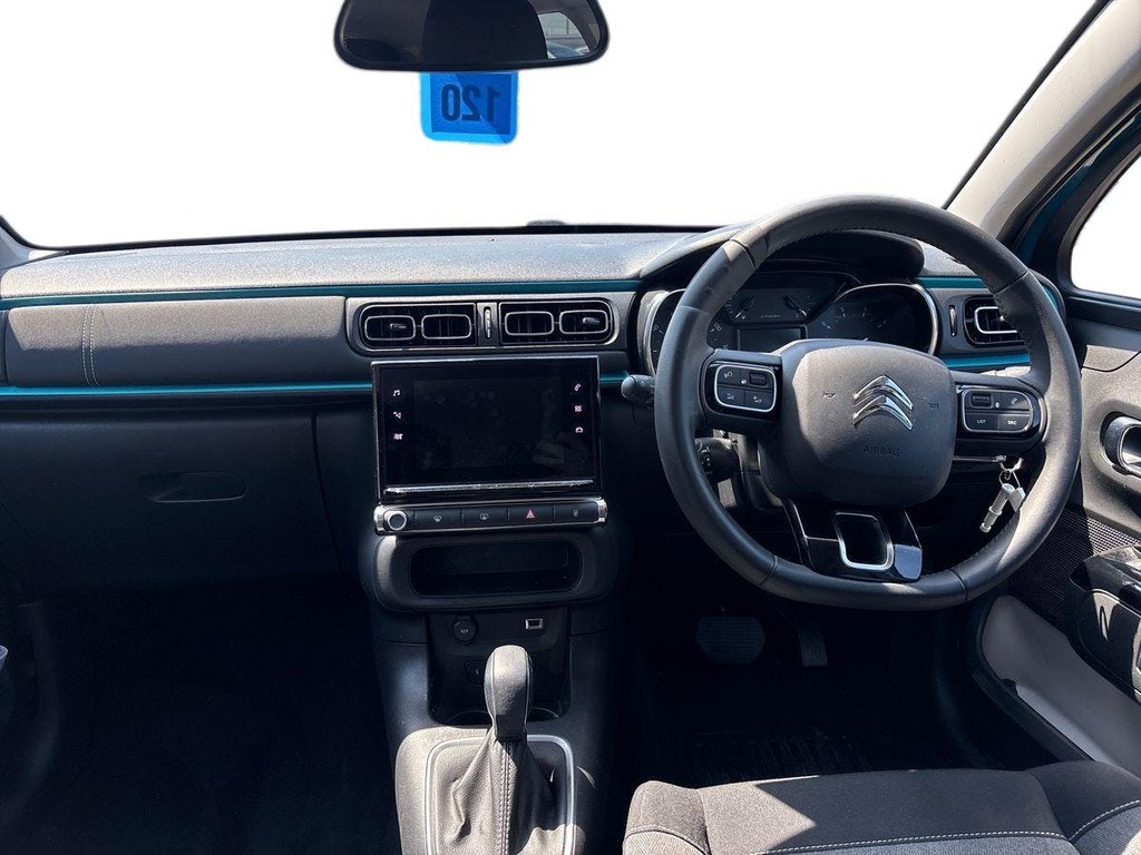Citroen C3 1.2 Puretech Shine Plus Hatchback Eat6 CP72OGK Blue #6