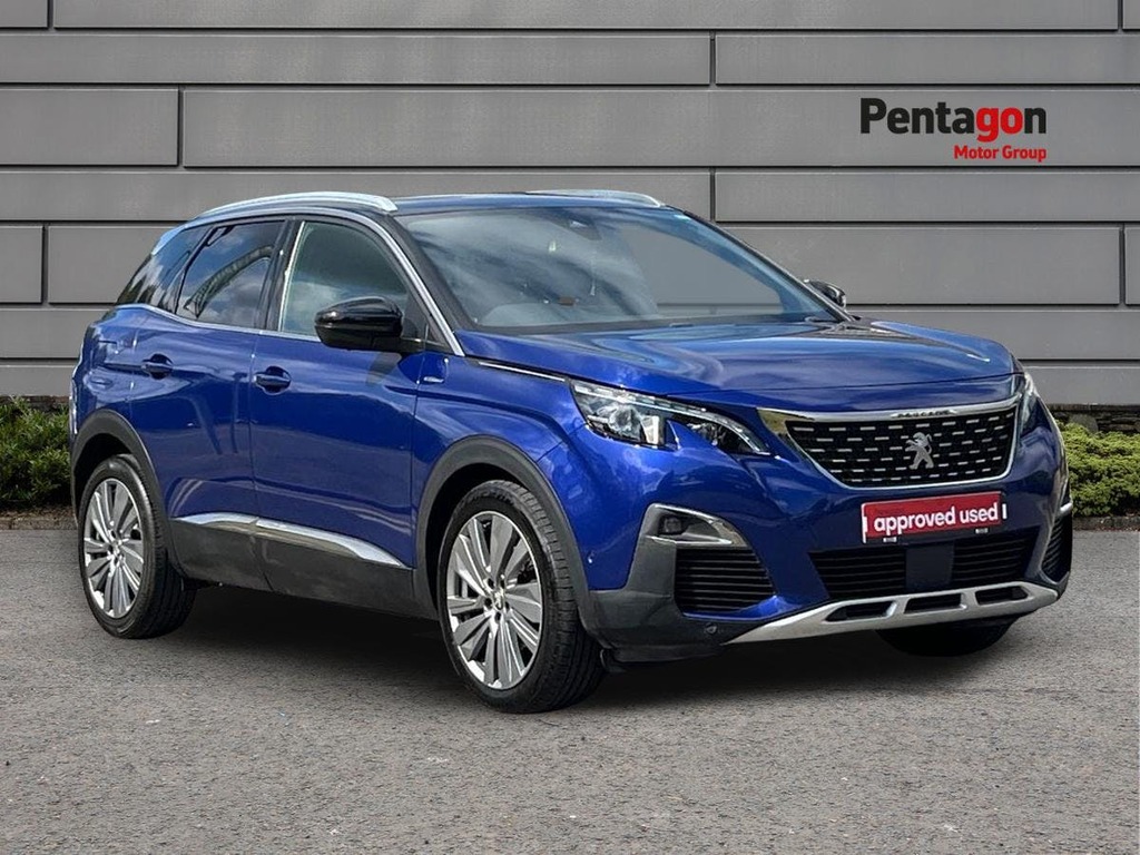 Peugeot 3008 1.6 Thp Gt Line Premium Suv Eat Euro 6 Blue