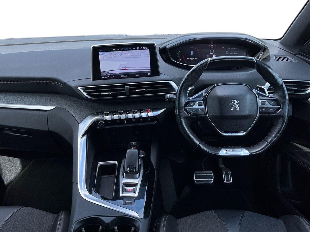 Peugeot 3008 1.6 Thp Gt Line Premium Suv Eat Euro 6 YP18WXC Blue #6