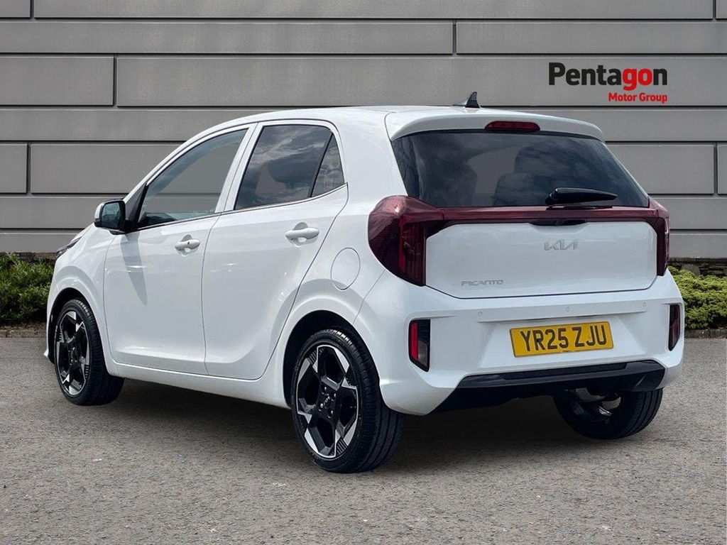 Kia Picanto 1.0 3 Hatchback Euro 6 Ss 62 YR25ZJU White #2