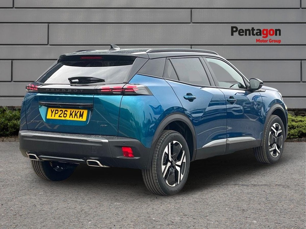 Peugeot 2008 1.2 Puretech Gt Suv Eat Euro 6 Ss 1 YP26KKM Blue #4