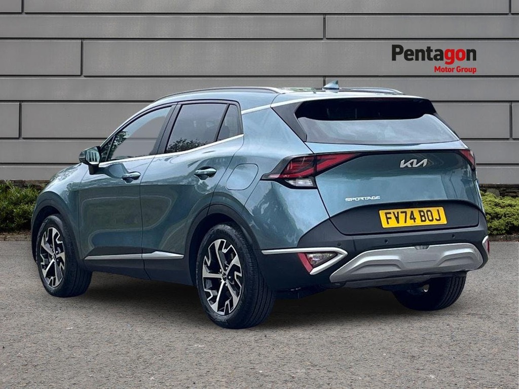 Kia Sportage 1.6 T Gdi Mhev 3 Suv Hybrid Dct Euro 6 FV74BOJ Grey #2