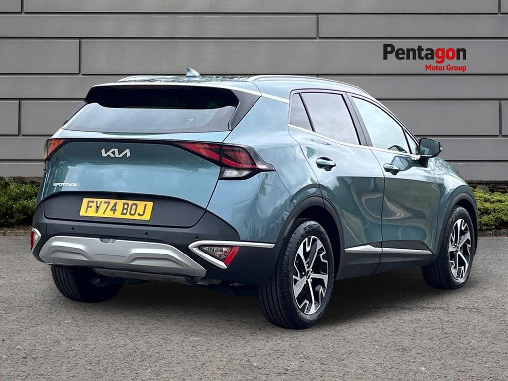 Kia Sportage 1.6 T Gdi Mhev 3 Suv Hybrid Dct Euro 6 FV74BOJ Grey #4