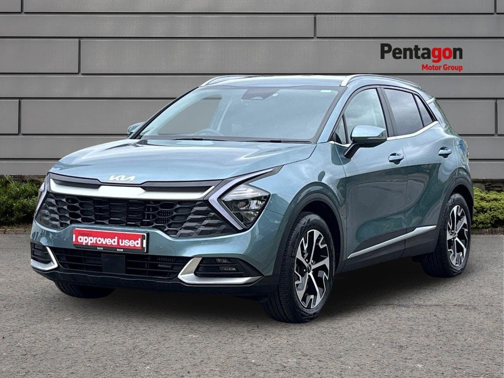 Kia Sportage 1.6 T Gdi Mhev 3 Suv Hybrid Dct Euro 6 FV74BOJ Grey #3