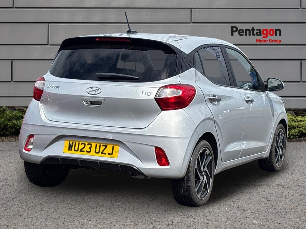 Hyundai I10 1.2 Premium Hatchback Euro 6 Ss Silver #4