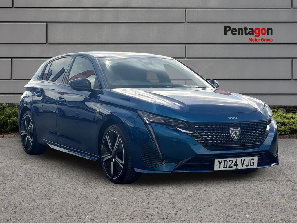 Peugeot 308 1.2 Puretech Gt Hatchback Eat Euro 6 S Blue