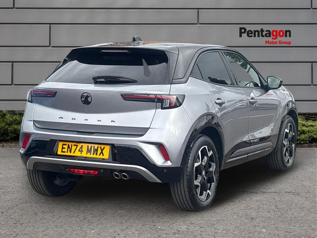 Vauxhall Mokka 1.2 Turbo Ultimate Suv Euro 6 Ss EN74MWX Grey #4