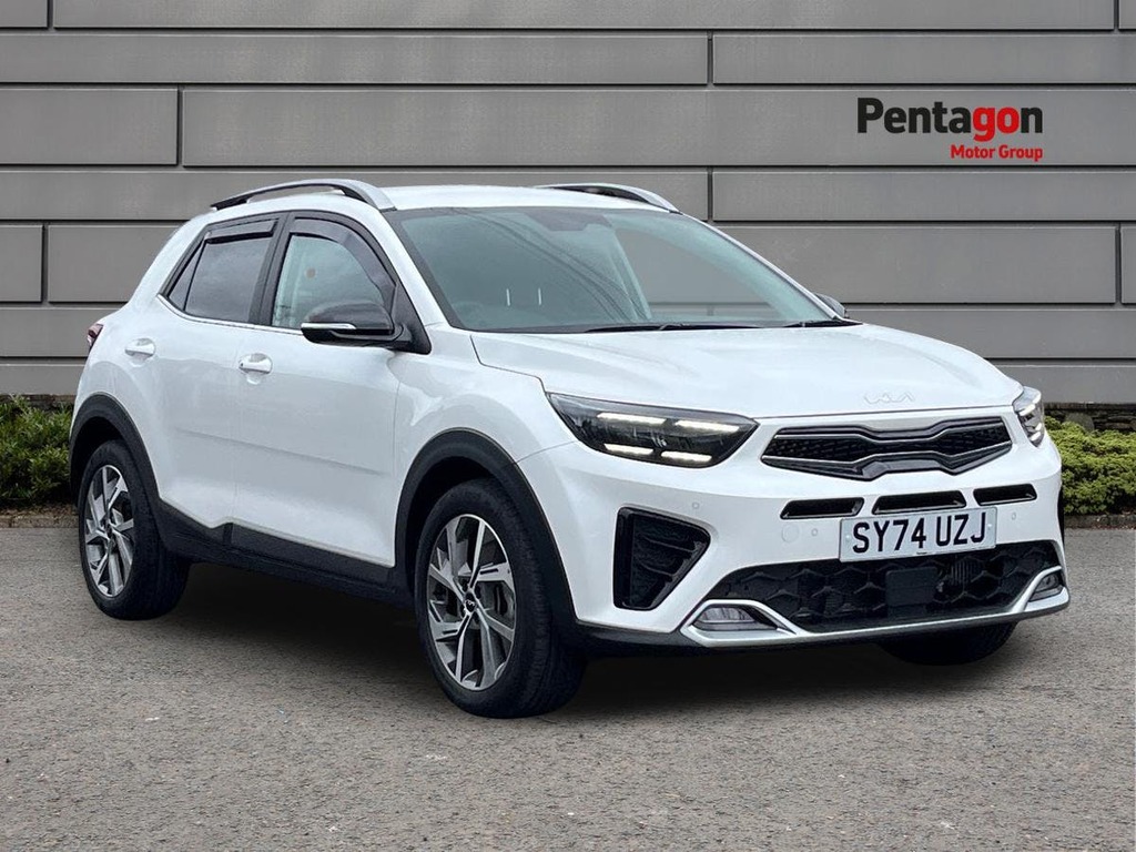 Kia Stonic 1.0 T Gdi Mhev Gt Line S Suv Hybrid Dct White