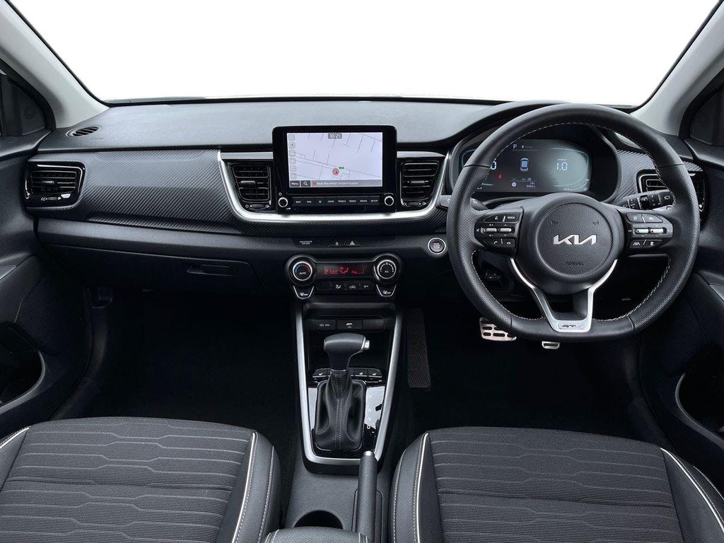 Kia Stonic 1.0 T Gdi Mhev Gt Line S Suv Hybrid Dct White #6