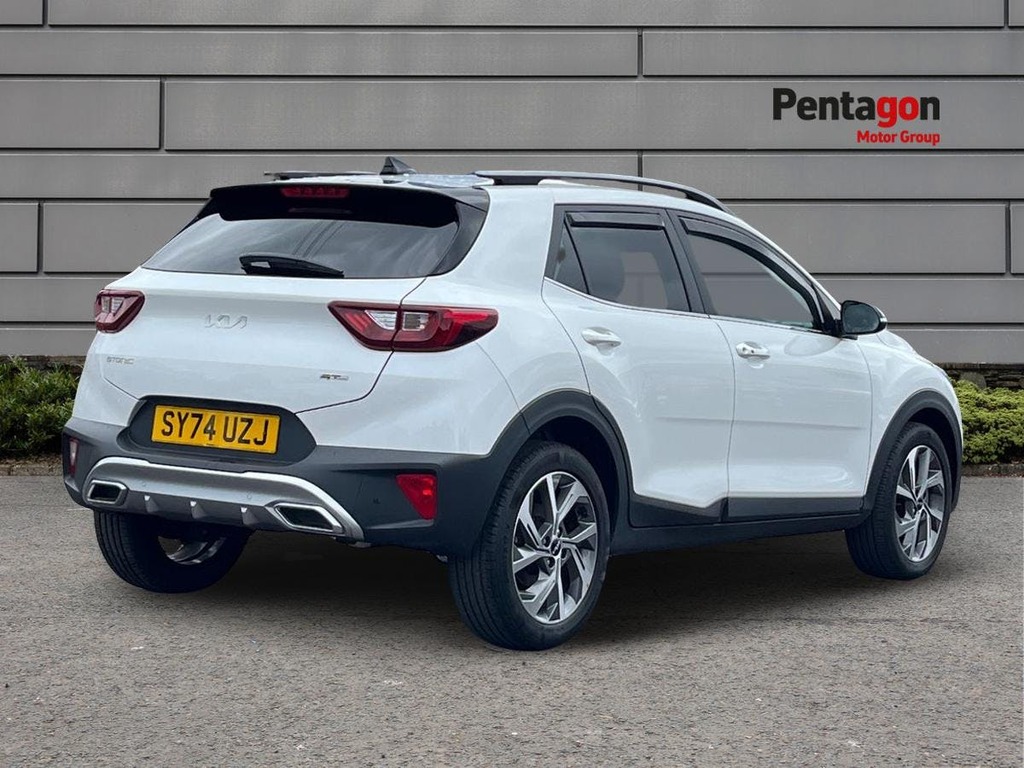 Kia Stonic 1.0 T Gdi Mhev Gt Line S Suv Hybrid Dct White #4