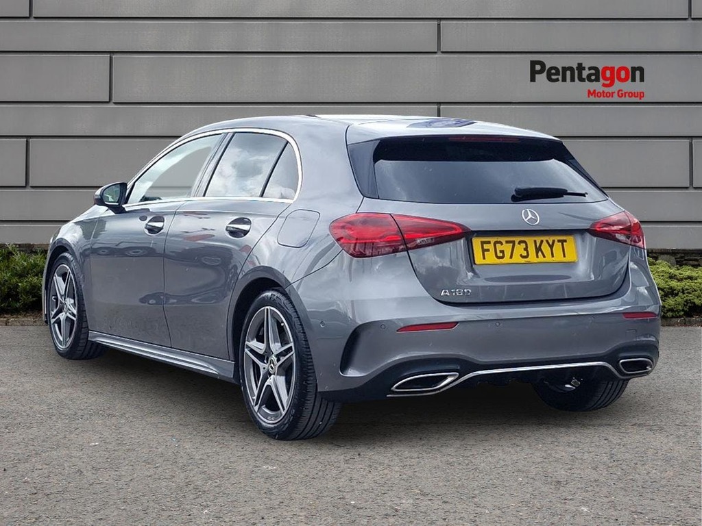 Mercedes-Benz A Class 1.3 A180h Mhev Amg Line Executive Hatchback FG73KYT Grey #2