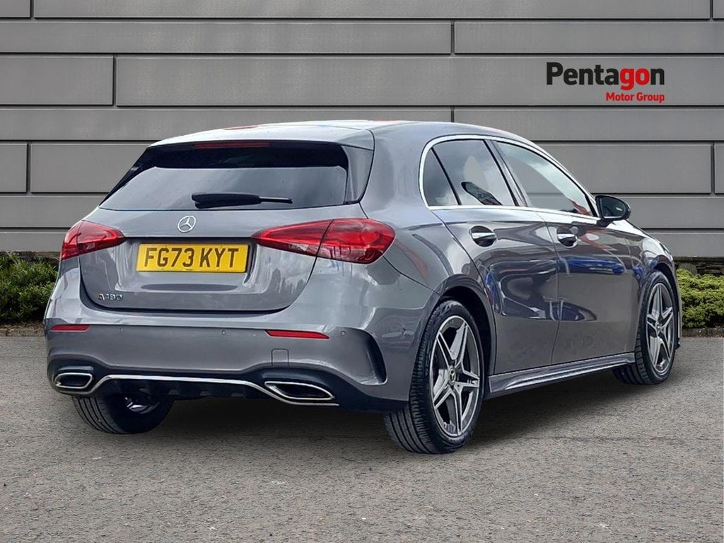 Mercedes-Benz A Class 1.3 A180h Mhev Amg Line Executive Hatchback FG73KYT Grey #4