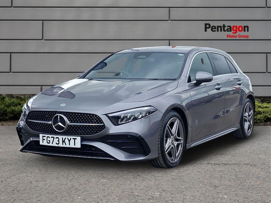 Mercedes-Benz A Class 1.3 A180h Mhev Amg Line Executive Hatchback FG73KYT Grey #3