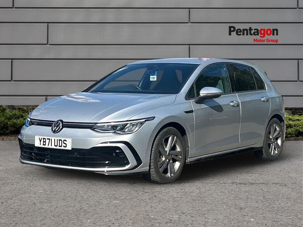Volkswagen Golf 1.5 Etsi Mhev R Line Hatchback Hybrid D Silver #3