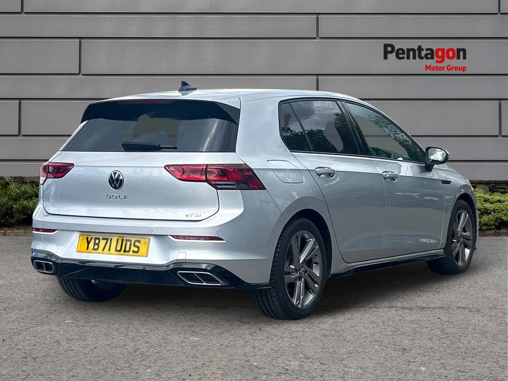 Volkswagen Golf 1.5 Etsi Mhev R Line Hatchback Hybrid D Silver #4