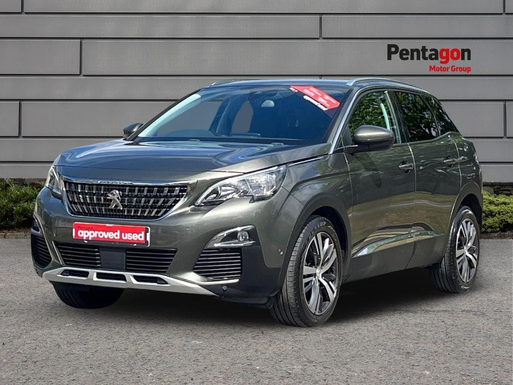 Peugeot 3008 1.2 Puretech Allure Suv Euro 6 YR19BKN Grey #3