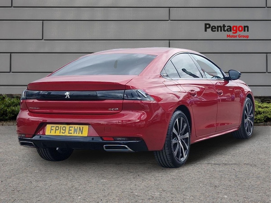 Peugeot 508 1.5 Bluehdi Gt Line Fastback Eur Red #4