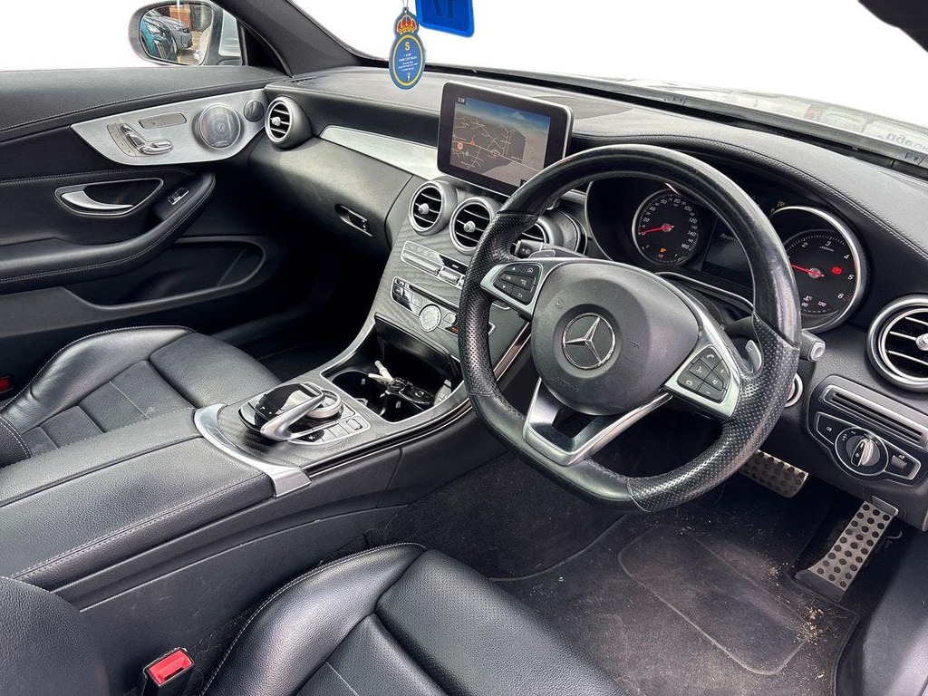 Mercedes-Benz C Class 2.1 C250d Amg Line Premium Plus Coupe KR66VWE Silver #5