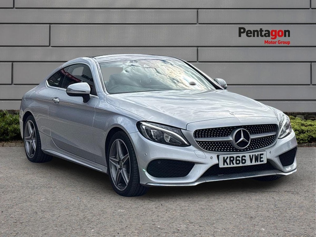 Mercedes-Benz C Class 2.1 C250d Amg Line Premium Plus Coupe Silver