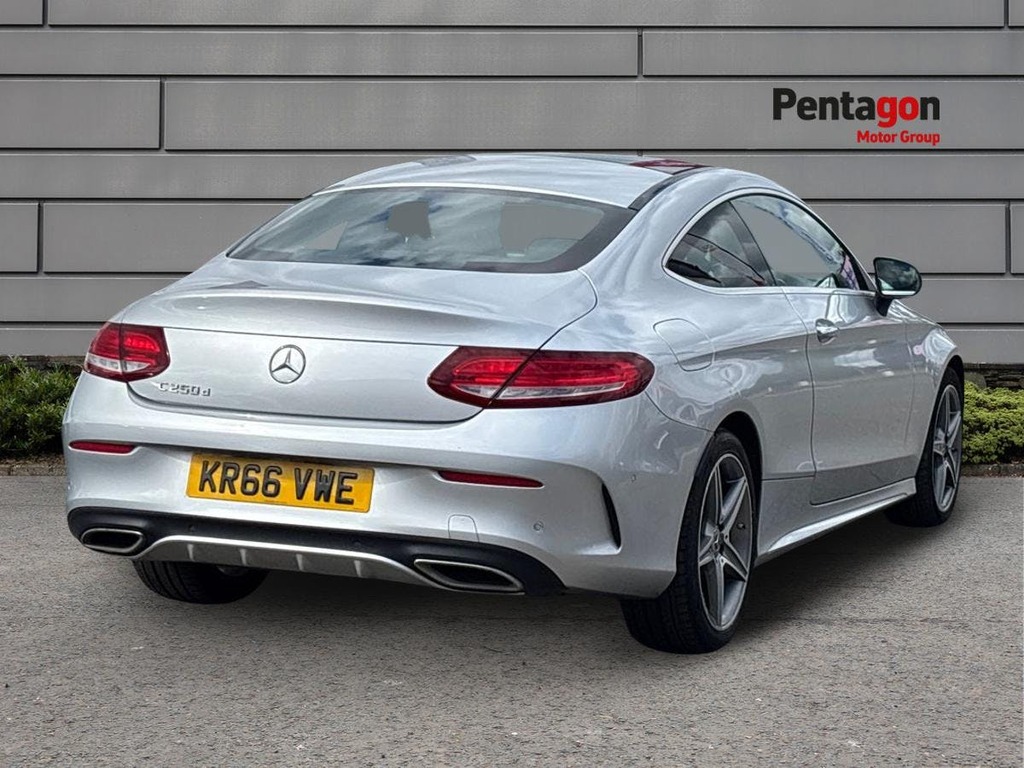 Mercedes-Benz C Class 2.1 C250d Amg Line Premium Plus Coupe KR66VWE Silver #4